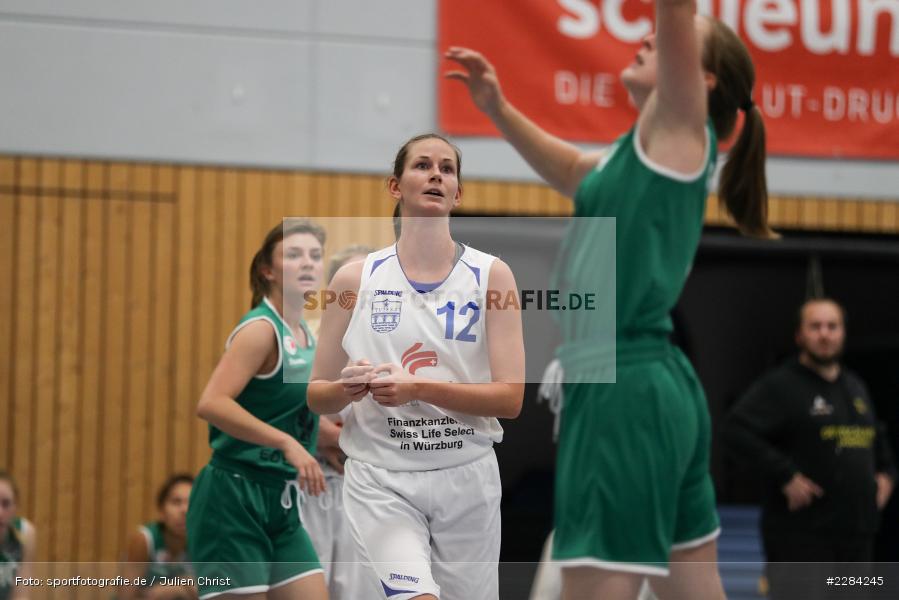 Lena Zwiers, Hans-Wilhelm-Renkhoff Halle, Marktheidenfeld, 25.10.2020, RBL, sport, action, Deutschland, Basketball, Regionalliga Damen HR-Nord, Oktober 2020, Saison 2020/2021, SC Kemmern 1930, TV Marktheidenfeld - Bild-ID: 2284245