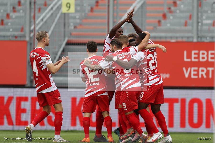Patrick Sontheimer, Douglas Franco Teixeira, Lars Dietz, Torjubel, Ridge Munsy, FLYERALARM Arena, Würzburg, 01.11.2020, DFL, sport, action, Fussball, Deutschland, November 2020, Saison 2020/2021, Bundesliga, 2. Bundesliga, VfL Bochum, FC Würzburger Kickers - Bild-ID: 2284268 Patrick Sontheimer, Douglas Franco Teixeira, Lars Dietz, Torjubel, Ridge Munsy, FLYERALARM Arena, Würzburg, 01.11.2020, DFL, sport, action, Fussball, Deutschland, November 2020, Saison 2020/2021, Bundesliga, 2. Bundesliga, VfL Bochum, FC Würzburger Kickers - Bild-ID: 2284268