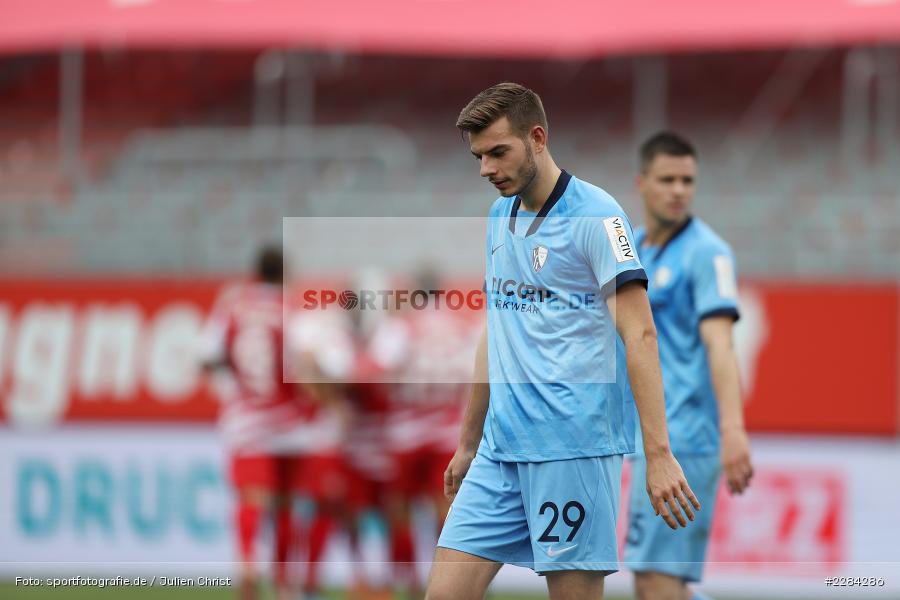 Patrick Sontheimer, Enttäuscht, Emotion, Torjubel, Maxim Leitsch, FLYERALARM Arena, Würzburg, 01.11.2020, DFL, sport, action, Fussball, Deutschland, November 2020, Saison 2020/2021, Bundesliga, 2. Bundesliga, VfL Bochum, FC Würzburger Kickers - Bild-ID: 2284286 Patrick Sontheimer, Enttäuscht, Emotion, Torjubel, Maxim Leitsch, FLYERALARM Arena, Würzburg, 01.11.2020, DFL, sport, action, Fussball, Deutschland, November 2020, Saison 2020/2021, Bundesliga, 2. Bundesliga, VfL Bochum, FC Würzburger Kickers - Bild-ID: 2284286