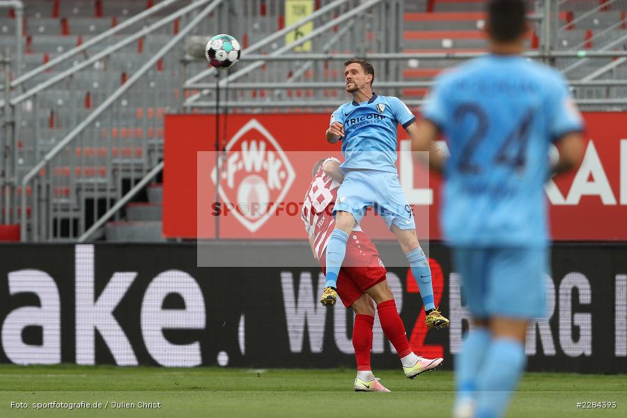 Arne Feick, Simon Zoller, FLYERALARM Arena, Würzburg, 01.11.2020, DFL, sport, action, Fussball, Deutschland, November 2020, Saison 2020/2021, Bundesliga, 2. Bundesliga, VfL Bochum, FC Würzburger Kickers - Bild-ID: 2284393