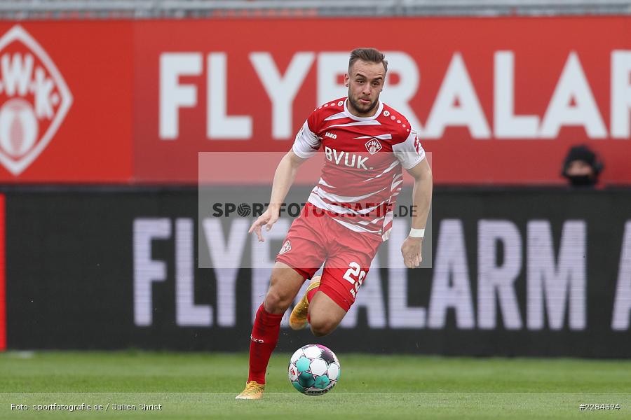 David Kopacz, FLYERALARM Arena, Würzburg, 01.11.2020, DFL, sport, action, Fussball, Deutschland, November 2020, Saison 2020/2021, Bundesliga, 2. Bundesliga, VfL Bochum, FC Würzburger Kickers - Bild-ID: 2284394