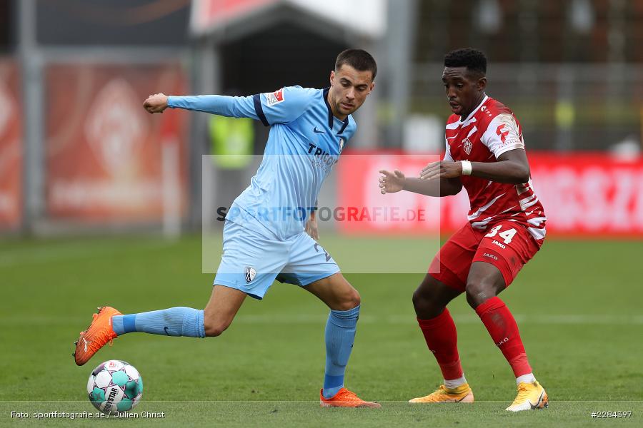 Frank Ronstadt, Milos Pantovic, FLYERALARM Arena, Würzburg, 01.11.2020, DFL, sport, action, Fussball, Deutschland, November 2020, Saison 2020/2021, Bundesliga, 2. Bundesliga, VfL Bochum, FC Würzburger Kickers - Bild-ID: 2284397 Frank Ronstadt, Milos Pantovic, FLYERALARM Arena, Würzburg, 01.11.2020, DFL, sport, action, Fussball, Deutschland, November 2020, Saison 2020/2021, Bundesliga, 2. Bundesliga, VfL Bochum, FC Würzburger Kickers - Bild-ID: 2284397