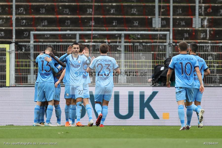 Soma Novothny, Raman Chibsah, Robert Tesche, Milos Pantovic, FLYERALARM Arena, Würzburg, 01.11.2020, DFL, sport, action, Fussball, Deutschland, November 2020, Saison 2020/2021, Bundesliga, 2. Bundesliga, VfL Bochum, FC Würzburger Kickers - Bild-ID: 2284409