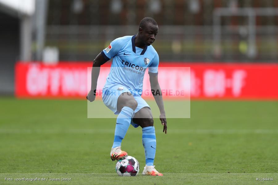 Raman Chibsah, FLYERALARM Arena, Würzburg, 01.11.2020, DFL, sport, action, Fussball, Deutschland, November 2020, Saison 2020/2021, Bundesliga, 2. Bundesliga, VfL Bochum, FC Würzburger Kickers - Bild-ID: 2284414 Raman Chibsah, FLYERALARM Arena, Würzburg, 01.11.2020, DFL, sport, action, Fussball, Deutschland, November 2020, Saison 2020/2021, Bundesliga, 2. Bundesliga, VfL Bochum, FC Würzburger Kickers - Bild-ID: 2284414