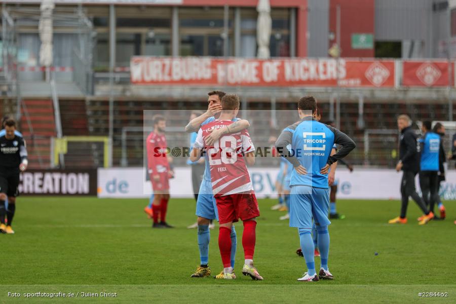 Simon Zoller, Arne Feick, DFL, sport, action, Fussball, Deutschland, November 2020, Saison 2020/2021, Bundesliga, 2. Bundesliga, FC Würzburger Kickers, VfL Bochum - Bild-ID: 2284462