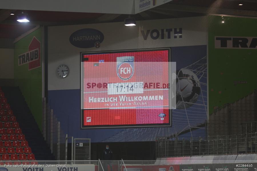 FCH, Herzlich Willkommen, Infotafel, Voith-Arena, Heidenheim, 06.11.2020, DFL, sport, action, Fussball, Deutschland, November 2020, Saison 2020/2021, Bundesliga, 2. Bundesliga, FC Würzburger Kickers, 1. FC Heidenheim - Bild-ID: 2284465 FCH, Herzlich Willkommen, Infotafel, Voith-Arena, Heidenheim, 06.11.2020, DFL, sport, action, Fussball, Deutschland, November 2020, Saison 2020/2021, Bundesliga, 2. Bundesliga, FC Würzburger Kickers, 1. FC Heidenheim - Bild-ID: 2284465