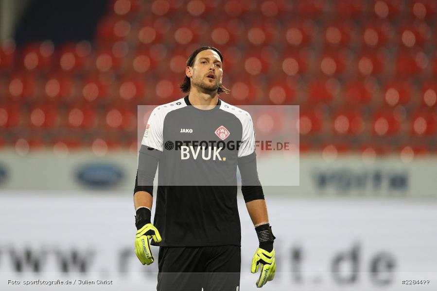 Fabian Giefer, Voith-Arena, Heidenheim, 06.11.2020, DFL, sport, action, Fussball, Deutschland, November 2020, Saison 2020/2021, Bundesliga, 2. Bundesliga, FC Würzburger Kickers, 1. FC Heidenheim - Bild-ID: 2284499