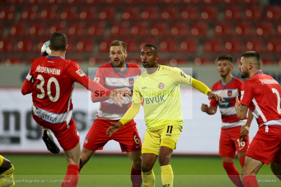 Norman Theuerkauf, Saliou Sané, Voith-Arena, Heidenheim, 06.11.2020, DFL, sport, action, Fussball, Deutschland, November 2020, Saison 2020/2021, Bundesliga, 2. Bundesliga, FC Würzburger Kickers, 1. FC Heidenheim - Bild-ID: 2284544 Norman Theuerkauf, Saliou Sané, Voith-Arena, Heidenheim, 06.11.2020, DFL, sport, action, Fussball, Deutschland, November 2020, Saison 2020/2021, Bundesliga, 2. Bundesliga, FC Würzburger Kickers, 1. FC Heidenheim - Bild-ID: 2284544