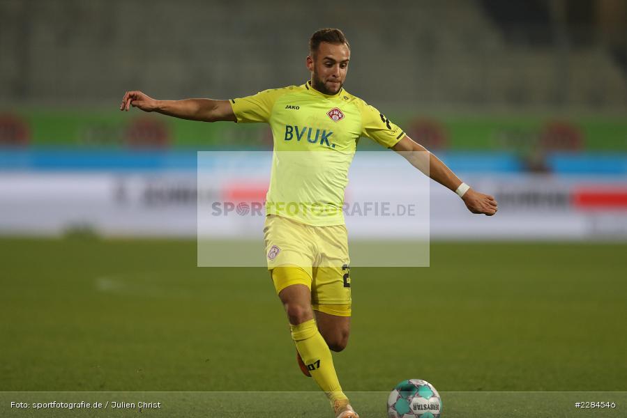 David Kopacz, Voith-Arena, Heidenheim, 06.11.2020, DFL, sport, action, Fussball, Deutschland, November 2020, Saison 2020/2021, Bundesliga, 2. Bundesliga, FC Würzburger Kickers, 1. FC Heidenheim - Bild-ID: 2284546