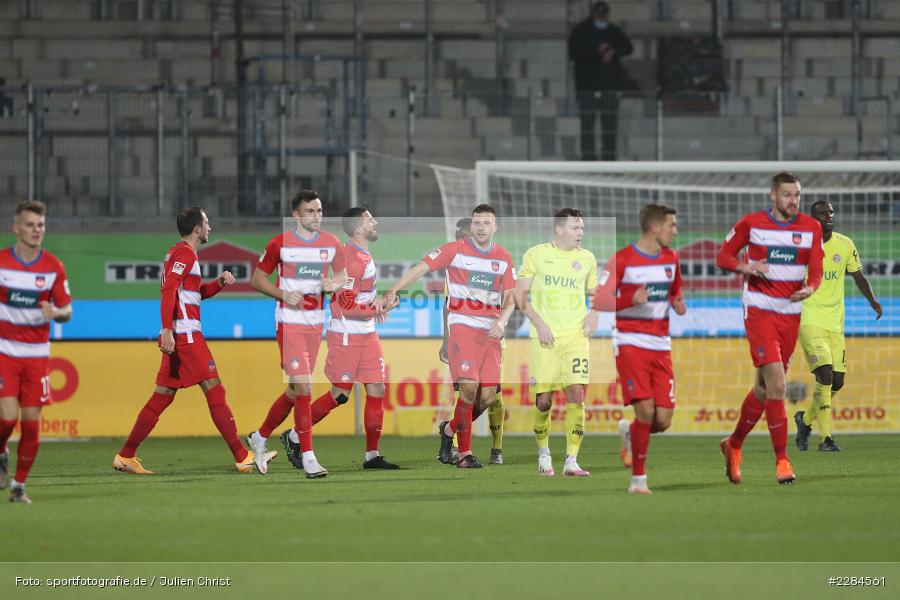 Tor, Torjubel, Voith-Arena, Heidenheim, 06.11.2020, DFL, sport, action, Fussball, Deutschland, November 2020, Saison 2020/2021, Bundesliga, 2. Bundesliga, FC Würzburger Kickers, 1. FC Heidenheim - Bild-ID: 2284561