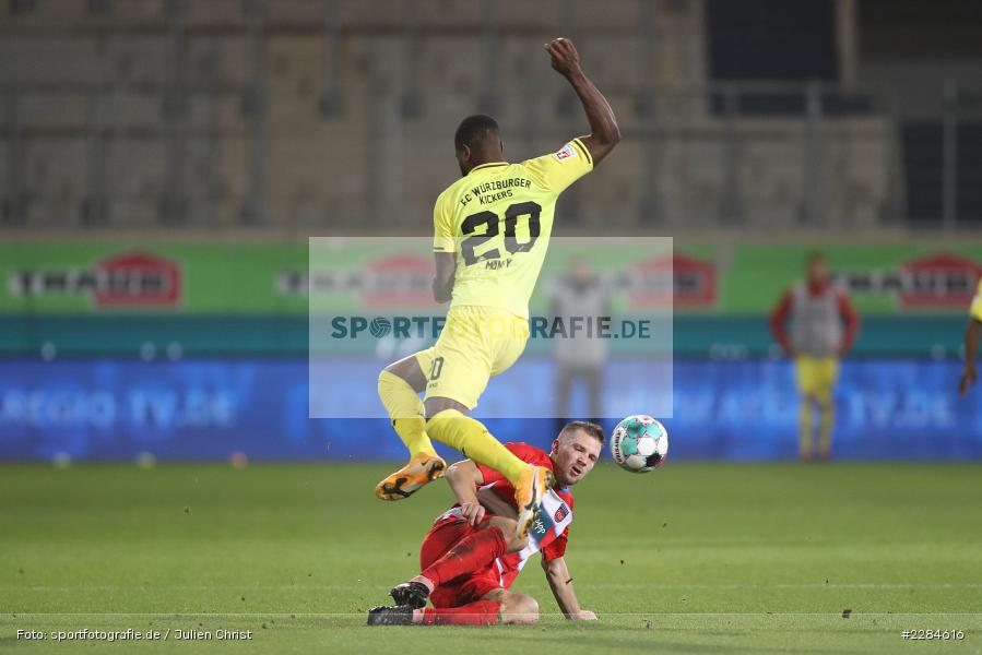 Ridge Munsy, Robert Leipertz, Voith-Arena, Heidenheim, 06.11.2020, DFL, sport, action, Fussball, Deutschland, November 2020, Saison 2020/2021, Bundesliga, 2. Bundesliga, FC Würzburger Kickers, 1. FC Heidenheim - Bild-ID: 2284616 Ridge Munsy, Robert Leipertz, Voith-Arena, Heidenheim, 06.11.2020, DFL, sport, action, Fussball, Deutschland, November 2020, Saison 2020/2021, Bundesliga, 2. Bundesliga, FC Würzburger Kickers, 1. FC Heidenheim - Bild-ID: 2284616