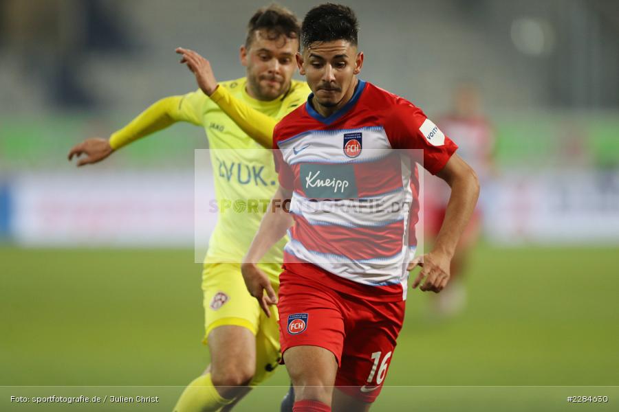 Kevin Sessa, Voith-Arena, Heidenheim, 06.11.2020, DFL, sport, action, Fussball, Deutschland, November 2020, Saison 2020/2021, Bundesliga, 2. Bundesliga, FC Würzburger Kickers, 1. FC Heidenheim - Bild-ID: 2284630 Kevin Sessa, Voith-Arena, Heidenheim, 06.11.2020, DFL, sport, action, Fussball, Deutschland, November 2020, Saison 2020/2021, Bundesliga, 2. Bundesliga, FC Würzburger Kickers, 1. FC Heidenheim - Bild-ID: 2284630