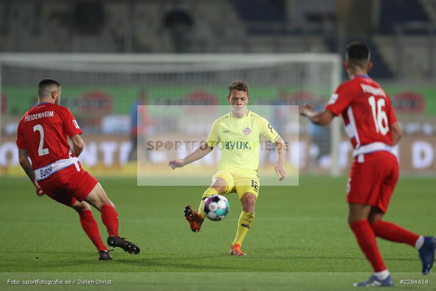 Patrick Sontheimer, Voith-Arena, Heidenheim, 06.11.2020, DFL, sport, action, Fussball, Deutschland, November 2020, Saison 2020/2021, Bundesliga, 2. Bundesliga, FC Würzburger Kickers, 1. FC Heidenheim - Bild-ID: 2284638 Patrick Sontheimer, Voith-Arena, Heidenheim, 06.11.2020, DFL, sport, action, Fussball, Deutschland, November 2020, Saison 2020/2021, Bundesliga, 2. Bundesliga, FC Würzburger Kickers, 1. FC Heidenheim - Bild-ID: 2284638