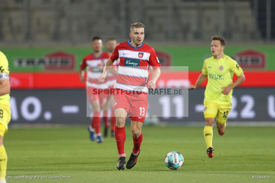 Robert Leipertz, Voith-Arena, Heidenheim, 06.11.2020, DFL, sport, action, Fussball, Deutschland, November 2020, Saison 2020/2021, Bundesliga, 2. Bundesliga, FC Würzburger Kickers, 1. FC Heidenheim - Bild-ID: 2284654 Robert Leipertz, Voith-Arena, Heidenheim, 06.11.2020, DFL, sport, action, Fussball, Deutschland, November 2020, Saison 2020/2021, Bundesliga, 2. Bundesliga, FC Würzburger Kickers, 1. FC Heidenheim - Bild-ID: 2284654