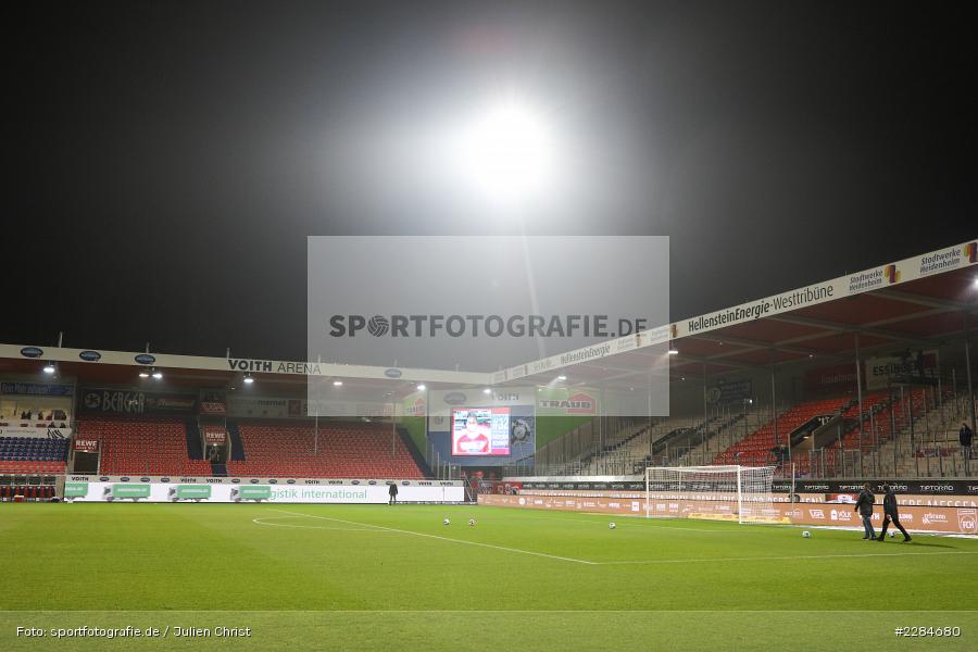 sport, action, Voith-Arena, Saison 2020/2021, November 2020, Infotafel, Heidenheim, Fussball, Flutlicht, FC Würzburger Kickers, Deutschland, DFL, Bundesliga, 2. Bundesliga, 1. FC Heidenheim, 07.11.2020 - Bild-ID: 2284680 sport, action, Voith-Arena, Saison 2020/2021, November 2020, Infotafel, Heidenheim, Fussball, Flutlicht, FC Würzburger Kickers, Deutschland, DFL, Bundesliga, 2. Bundesliga, 1. FC Heidenheim, 07.11.2020 - Bild-ID: 2284680