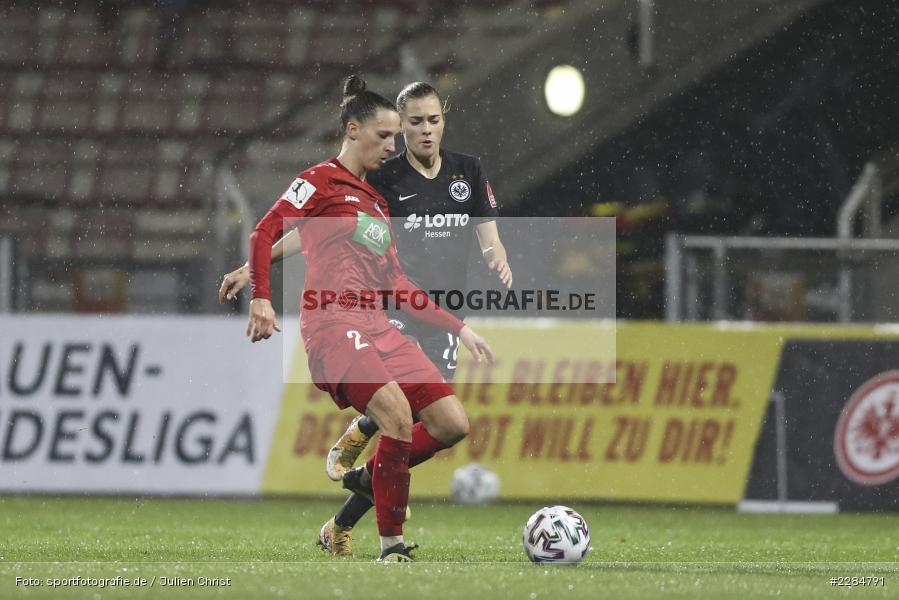 Laura Freigang, Sara Agrež, Stadion am Brentanobad, Frankfurt, 13.11.2020, DFL, sport, action, Fussball, Deutschland, November 2020, Saison 2020/2021, Die Liga, FLYERALARM Frauen-Bundesliga, Frauen-Bundesliga, 1. Bundesliga Frauen, 1.FFC Turbine Potsdam, Eintracht Frankfurt Frauen - Bild-ID: 2284791 Laura Freigang, Sara Agrež, Stadion am Brentanobad, Frankfurt, 13.11.2020, DFL, sport, action, Fussball, Deutschland, November 2020, Saison 2020/2021, Die Liga, FLYERALARM Frauen-Bundesliga, Frauen-Bundesliga, 1. Bundesliga Frauen, 1.FFC Turbine Potsdam, Eintracht Frankfurt Frauen - Bild-ID: 2284791