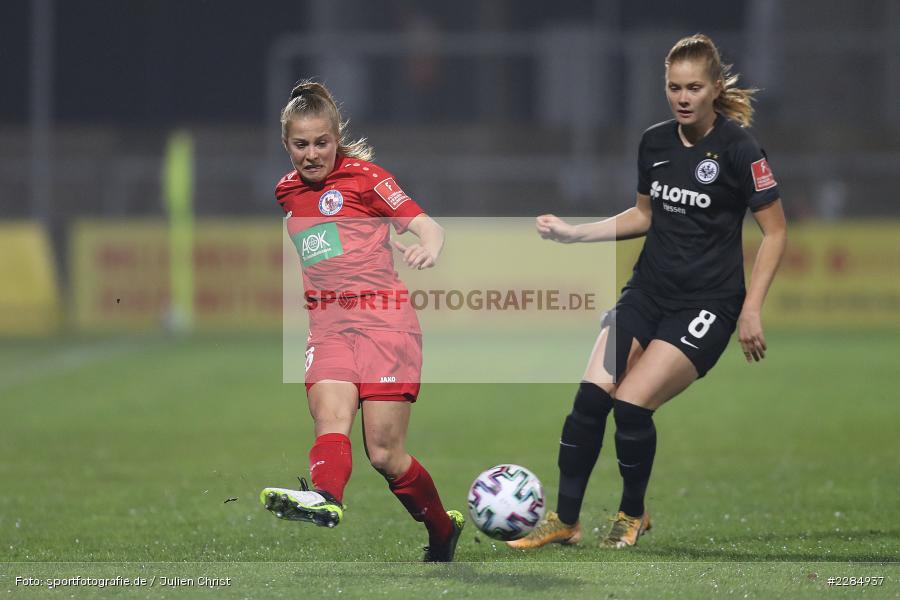 Sjoeke Nüsken, Luca Maria Graf, Stadion am Brentanobad, Frankfurt, 13.11.2020, DFL, sport, action, Fussball, Deutschland, November 2020, Saison 2020/2021, Die Liga, FLYERALARM Frauen-Bundesliga, Frauen-Bundesliga, 1. Bundesliga Frauen, 1.FFC Turbine Potsdam, Eintracht Frankfurt Frauen - Bild-ID: 2284937 Sjoeke Nüsken, Luca Maria Graf, Stadion am Brentanobad, Frankfurt, 13.11.2020, DFL, sport, action, Fussball, Deutschland, November 2020, Saison 2020/2021, Die Liga, FLYERALARM Frauen-Bundesliga, Frauen-Bundesliga, 1. Bundesliga Frauen, 1.FFC Turbine Potsdam, Eintracht Frankfurt Frauen - Bild-ID: 2284937