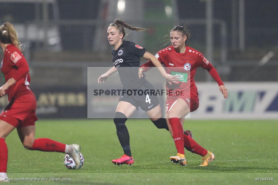 Melissa Kössler, Sophia Kleinherne, Stadion am Brentanobad, Frankfurt, 13.11.2020, DFL, sport, action, Fussball, Deutschland, November 2020, Saison 2020/2021, Die Liga, FLYERALARM Frauen-Bundesliga, Frauen-Bundesliga, 1. Bundesliga Frauen, 1.FFC Turbine Potsdam, Eintracht Frankfurt Frauen - Bild-ID: 2284948 Melissa Kössler, Sophia Kleinherne, Stadion am Brentanobad, Frankfurt, 13.11.2020, DFL, sport, action, Fussball, Deutschland, November 2020, Saison 2020/2021, Die Liga, FLYERALARM Frauen-Bundesliga, Frauen-Bundesliga, 1. Bundesliga Frauen, 1.FFC Turbine Potsdam, Eintracht Frankfurt Frauen - Bild-ID: 2284948