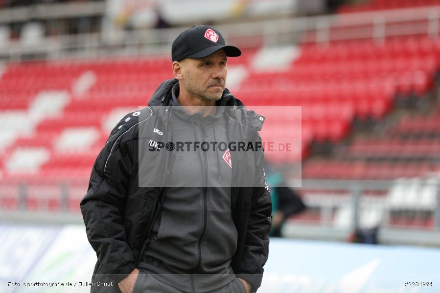 Trainer, Bernhard Trares, FLYERALARM Arena, Würzburg, 22.11.2020, DFL, sport, action, Fussball, Deutschland, November 2020, Saison 2020/2021, 2. Bundesliga, Hannover 96, FC Würzburger Kickers - Bild-ID: 2284994