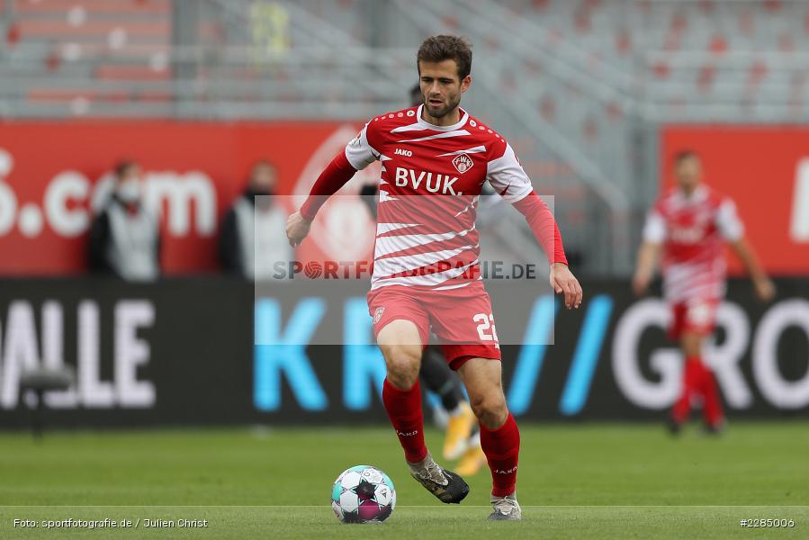 Daniel Hägele, FLYERALARM Arena, Würzburg, 22.11.2020, DFL, sport, action, Fussball, Deutschland, November 2020, Saison 2020/2021, 2. Bundesliga, Hannover 96, FC Würzburger Kickers - Bild-ID: 2285006 Daniel Hägele, FLYERALARM Arena, Würzburg, 22.11.2020, DFL, sport, action, Fussball, Deutschland, November 2020, Saison 2020/2021, 2. Bundesliga, Hannover 96, FC Würzburger Kickers - Bild-ID: 2285006
