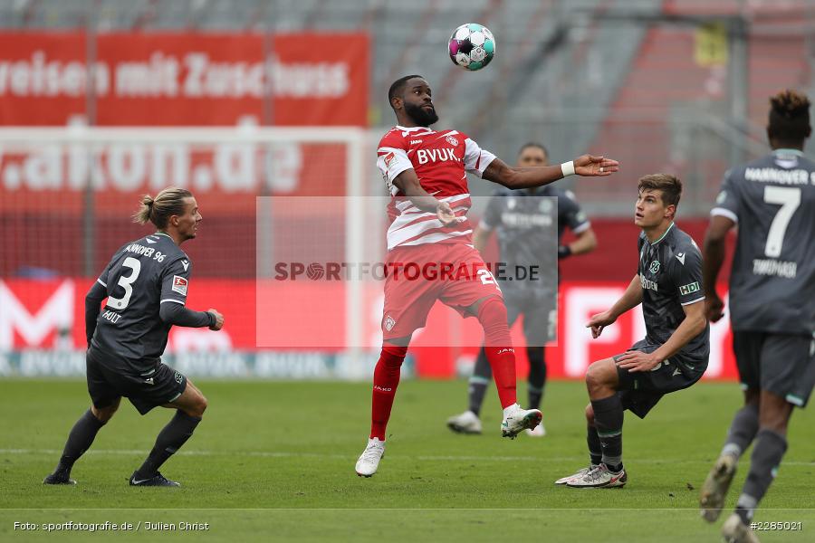 Jaka Bijol, Bo Niklas Hult, Ridge Munsy, FLYERALARM Arena, Würzburg, 22.11.2020, DFL, sport, action, Fussball, Deutschland, November 2020, Saison 2020/2021, 2. Bundesliga, Hannover 96, FC Würzburger Kickers - Bild-ID: 2285021 Jaka Bijol, Bo Niklas Hult, Ridge Munsy, FLYERALARM Arena, Würzburg, 22.11.2020, DFL, sport, action, Fussball, Deutschland, November 2020, Saison 2020/2021, 2. Bundesliga, Hannover 96, FC Würzburger Kickers - Bild-ID: 2285021