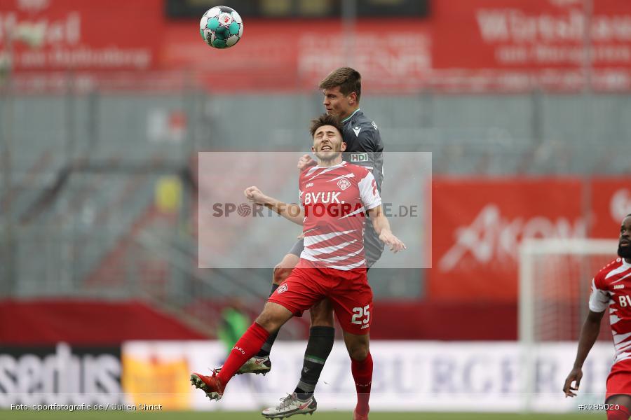 Dominik Meisel, Jaka Bijol, FLYERALARM Arena, Würzburg, 22.11.2020, DFL, sport, action, Fussball, Deutschland, November 2020, Saison 2020/2021, 2. Bundesliga, Hannover 96, FC Würzburger Kickers - Bild-ID: 2285026 Dominik Meisel, Jaka Bijol, FLYERALARM Arena, Würzburg, 22.11.2020, DFL, sport, action, Fussball, Deutschland, November 2020, Saison 2020/2021, 2. Bundesliga, Hannover 96, FC Würzburger Kickers - Bild-ID: 2285026