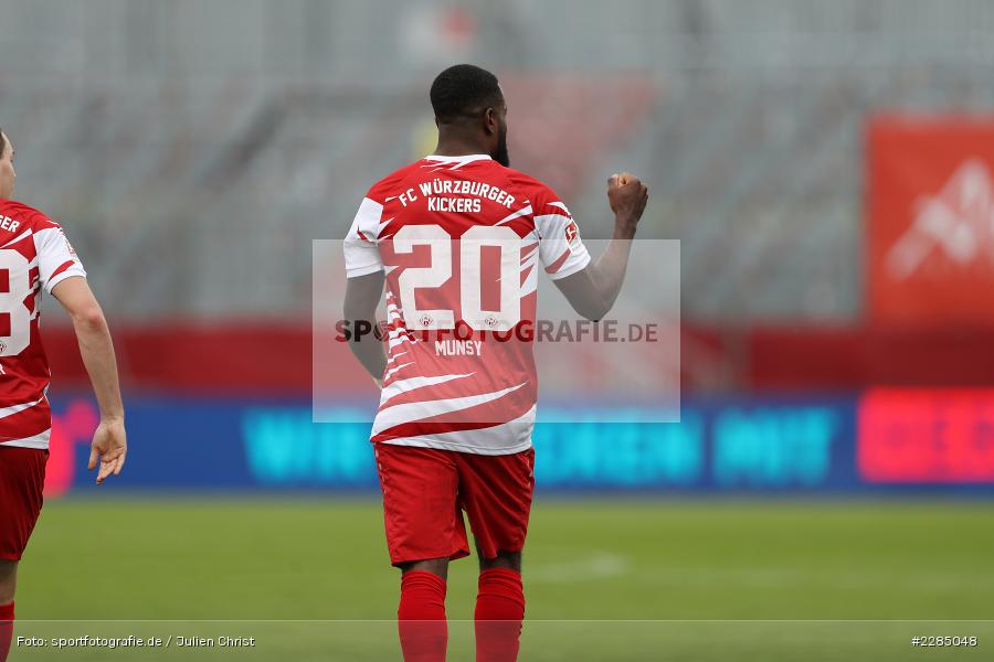 Torjubel, Ridge Munsy, FLYERALARM Arena, Würzburg, 22.11.2020, DFL, sport, action, Fussball, Deutschland, November 2020, Saison 2020/2021, 2. Bundesliga, Hannover 96, FC Würzburger Kickers - Bild-ID: 2285048 Torjubel, Ridge Munsy, FLYERALARM Arena, Würzburg, 22.11.2020, DFL, sport, action, Fussball, Deutschland, November 2020, Saison 2020/2021, 2. Bundesliga, Hannover 96, FC Würzburger Kickers - Bild-ID: 2285048