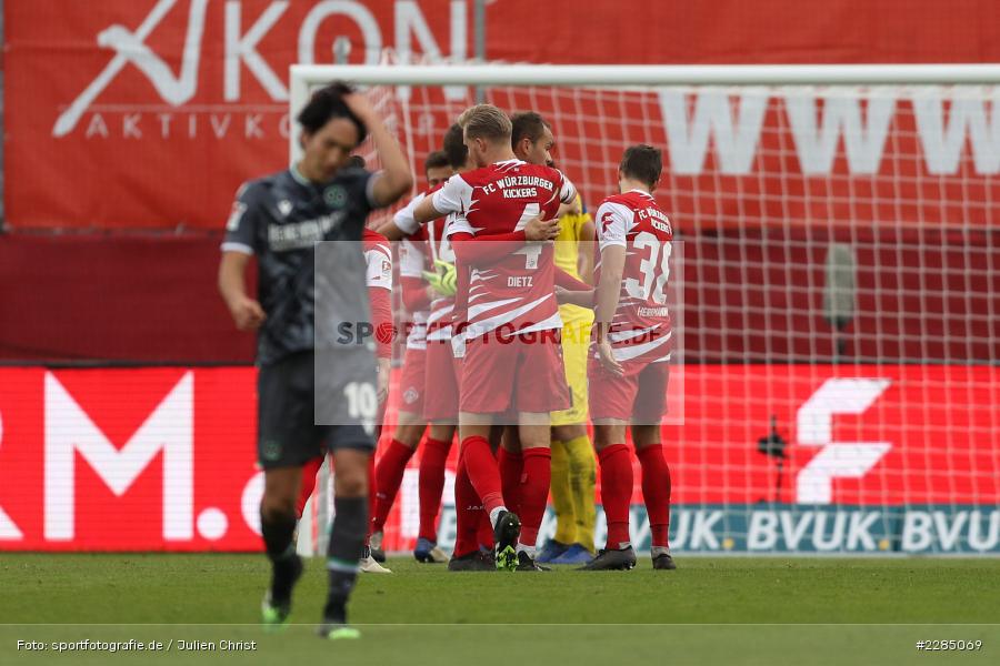 Enttäuschung, Jubel, Genki Haraguchi, FLYERALARM Arena, Würzburg, 22.11.2020, DFL, sport, action, Fussball, Deutschland, November 2020, Saison 2020/2021, 2. Bundesliga, Hannover 96, FC Würzburger Kickers - Bild-ID: 2285069 Enttäuschung, Jubel, Genki Haraguchi, FLYERALARM Arena, Würzburg, 22.11.2020, DFL, sport, action, Fussball, Deutschland, November 2020, Saison 2020/2021, 2. Bundesliga, Hannover 96, FC Würzburger Kickers - Bild-ID: 2285069
