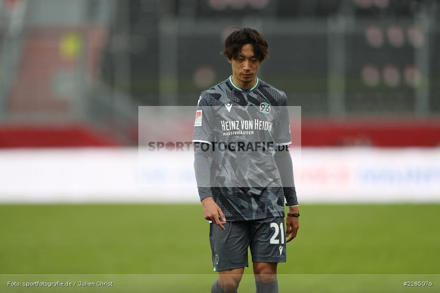 enttäuscht, Sei Muroya, FLYERALARM Arena, Würzburg, 22.11.2020, DFL, sport, action, Fussball, Deutschland, November 2020, Saison 2020/2021, 2. Bundesliga, Hannover 96, FC Würzburger Kickers - Bild-ID: 2285076 enttäuscht, Sei Muroya, FLYERALARM Arena, Würzburg, 22.11.2020, DFL, sport, action, Fussball, Deutschland, November 2020, Saison 2020/2021, 2. Bundesliga, Hannover 96, FC Würzburger Kickers - Bild-ID: 2285076
