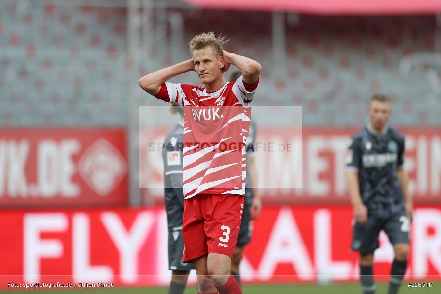Kopf, Hände, Niklas Hoffmann, FLYERALARM Arena, Würzburg, 22.11.2020, DFL, sport, action, Fussball, Deutschland, November 2020, Saison 2020/2021, 2. Bundesliga, Hannover 96, FC Würzburger Kickers - Bild-ID: 2285117 Kopf, Hände, Niklas Hoffmann, FLYERALARM Arena, Würzburg, 22.11.2020, DFL, sport, action, Fussball, Deutschland, November 2020, Saison 2020/2021, 2. Bundesliga, Hannover 96, FC Würzburger Kickers - Bild-ID: 2285117