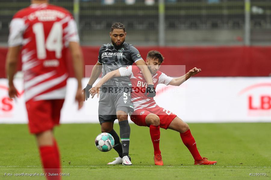 Zweikampf, Simon Falette, Dominik Meisel, FLYERALARM Arena, Würzburg, 22.11.2020, DFL, sport, action, Fussball, Deutschland, November 2020, Saison 2020/2021, 2. Bundesliga, Hannover 96, FC Würzburger Kickers - Bild-ID: 2285190 Zweikampf, Simon Falette, Dominik Meisel, FLYERALARM Arena, Würzburg, 22.11.2020, DFL, sport, action, Fussball, Deutschland, November 2020, Saison 2020/2021, 2. Bundesliga, Hannover 96, FC Würzburger Kickers - Bild-ID: 2285190