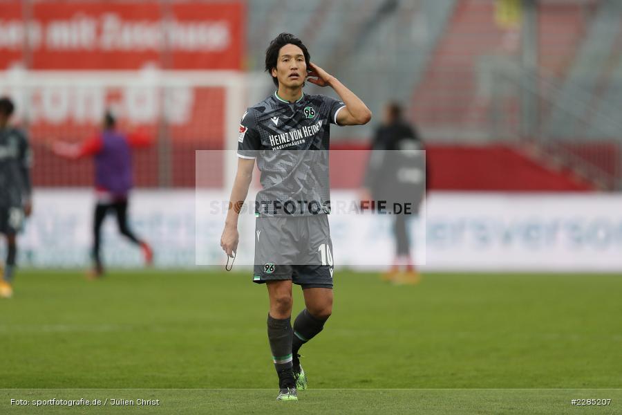 enttäuscht, bedient, Genki Haraguchi, FLYERALARM Arena, Würzburg, 22.11.2020, DFL, sport, action, Fussball, Deutschland, November 2020, Saison 2020/2021, 2. Bundesliga, Hannover 96, FC Würzburger Kickers - Bild-ID: 2285207 enttäuscht, bedient, Genki Haraguchi, FLYERALARM Arena, Würzburg, 22.11.2020, DFL, sport, action, Fussball, Deutschland, November 2020, Saison 2020/2021, 2. Bundesliga, Hannover 96, FC Würzburger Kickers - Bild-ID: 2285207