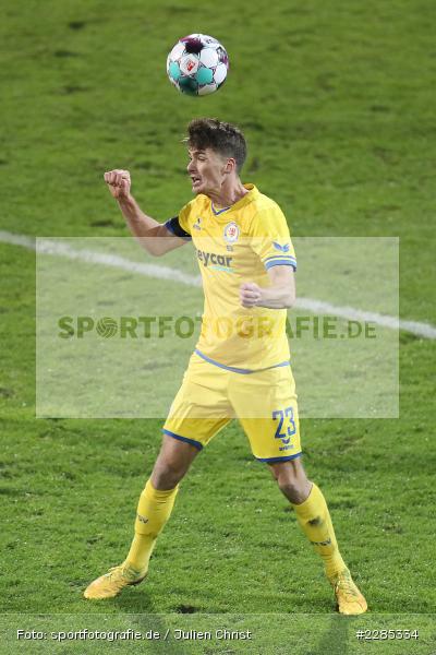 Danilo Wiebe, Merck-Stadion am Böllenfalltor, Darmstadt, 27.11.2020, DFL, sport, action, Fussball, Deutschland, November 2020, Saison 2020/2021, 2. Bundesliga, Eintracht Braunschweig, SV Darmstadt 98 - Bild-ID: 2285334 Danilo Wiebe, Merck-Stadion am Böllenfalltor, Darmstadt, 27.11.2020, DFL, sport, action, Fussball, Deutschland, November 2020, Saison 2020/2021, 2. Bundesliga, Eintracht Braunschweig, SV Darmstadt 98 - Bild-ID: 2285334
