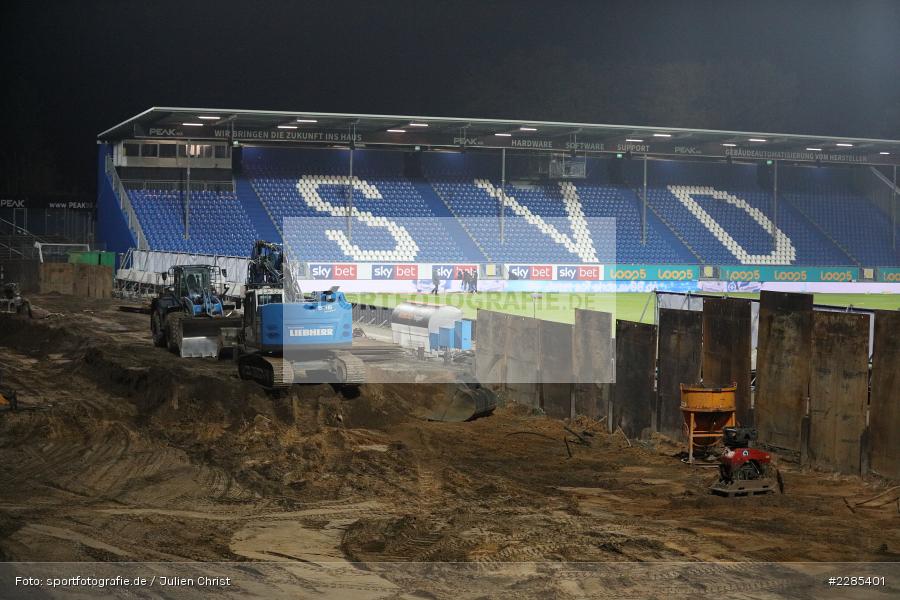 Stadion, Baustelle, Merck-Stadion am Böllenfalltor, Darmstadt, 27.11.2020, DFL, sport, action, Fussball, Deutschland, November 2020, Saison 2020/2021, 2. Bundesliga, Eintracht Braunschweig, SV Darmstadt 98 - Bild-ID: 2285401 Stadion, Baustelle, Merck-Stadion am Böllenfalltor, Darmstadt, 27.11.2020, DFL, sport, action, Fussball, Deutschland, November 2020, Saison 2020/2021, 2. Bundesliga, Eintracht Braunschweig, SV Darmstadt 98 - Bild-ID: 2285401