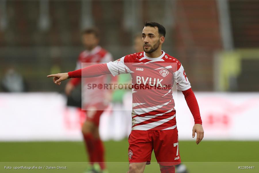 Mitja Lotric, FLYERALARM Arena, Würzburg, 06.12.2020, DFL, sport, action, Fussball, Deutschland, Dezember 2020, Saison 2020/2021, 2. Bundesliga, SV Sandhausen, FC Würzburger Kickers - Bild-ID: 2285447 Mitja Lotric, FLYERALARM Arena, Würzburg, 06.12.2020, DFL, sport, action, Fussball, Deutschland, Dezember 2020, Saison 2020/2021, 2. Bundesliga, SV Sandhausen, FC Würzburger Kickers - Bild-ID: 2285447