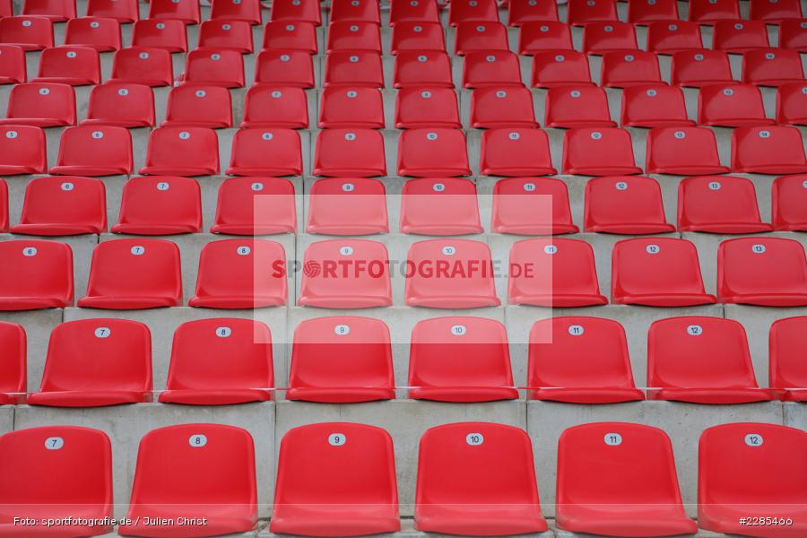 Sitzschale, Leere Ränge, Geisterspiel, FLYERALARM Arena, Würzburg, 06.12.2020, DFL, sport, action, Fussball, Deutschland, Dezember 2020, Saison 2020/2021, 2. Bundesliga, SV Sandhausen, FC Würzburger Kickers - Bild-ID: 2285466 Sitzschale, Leere Ränge, Geisterspiel, FLYERALARM Arena, Würzburg, 06.12.2020, DFL, sport, action, Fussball, Deutschland, Dezember 2020, Saison 2020/2021, 2. Bundesliga, SV Sandhausen, FC Würzburger Kickers - Bild-ID: 2285466