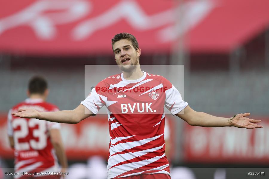 Hände, reklamiert, Hendrik Hansen, FLYERALARM Arena, Würzburg, 06.12.2020, DFL, sport, action, Fussball, Deutschland, Dezember 2020, Saison 2020/2021, 2. Bundesliga, SV Sandhausen, FC Würzburger Kickers - Bild-ID: 2285491 Hände, reklamiert, Hendrik Hansen, FLYERALARM Arena, Würzburg, 06.12.2020, DFL, sport, action, Fussball, Deutschland, Dezember 2020, Saison 2020/2021, 2. Bundesliga, SV Sandhausen, FC Würzburger Kickers - Bild-ID: 2285491