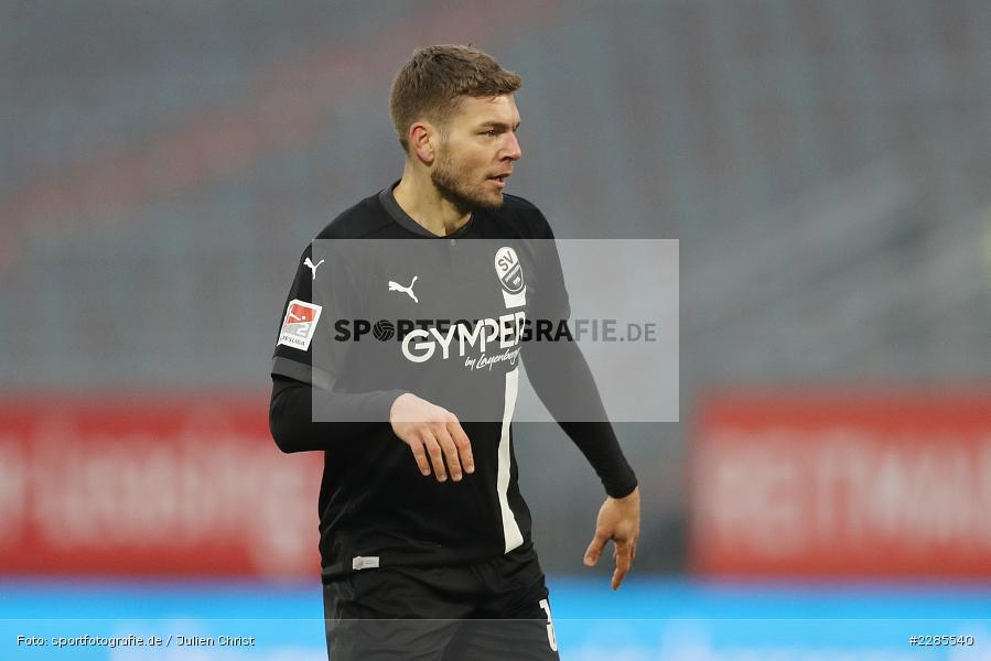 Alexander Esswein, FLYERALARM Arena, Würzburg, 06.12.2020, DFL, sport, action, Fussball, Deutschland, Dezember 2020, Saison 2020/2021, 2. Bundesliga, SV Sandhausen, FC Würzburger Kickers - Bild-ID: 2285540