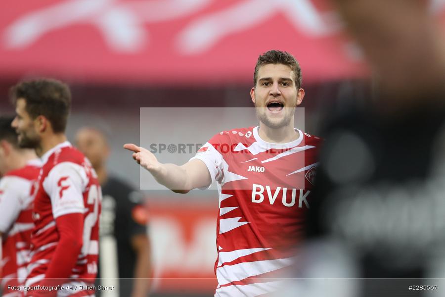 Julius Biada, Hendrik Hansen, FLYERALARM Arena, Würzburg, 06.12.2020, DFL, sport, action, Fussball, Deutschland, Dezember 2020, Saison 2020/2021, 2. Bundesliga, SV Sandhausen, FC Würzburger Kickers - Bild-ID: 2285567 Julius Biada, Hendrik Hansen, FLYERALARM Arena, Würzburg, 06.12.2020, DFL, sport, action, Fussball, Deutschland, Dezember 2020, Saison 2020/2021, 2. Bundesliga, SV Sandhausen, FC Würzburger Kickers - Bild-ID: 2285567