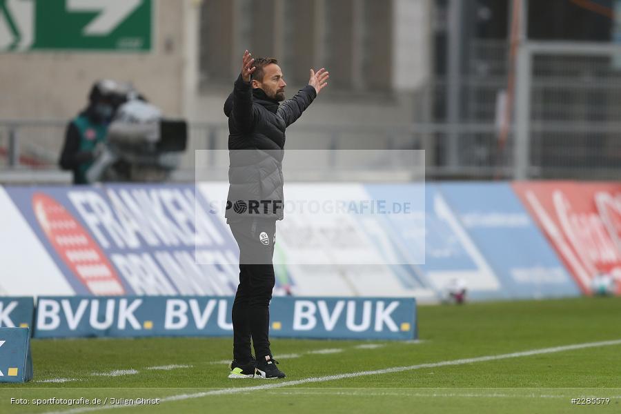 gestikuliert, Michael Schiele, FLYERALARM Arena, Würzburg, 06.12.2020, DFL, sport, action, Fussball, Deutschland, Dezember 2020, Saison 2020/2021, 2. Bundesliga, SV Sandhausen, FC Würzburger Kickers - Bild-ID: 2285579 gestikuliert, Michael Schiele, FLYERALARM Arena, Würzburg, 06.12.2020, DFL, sport, action, Fussball, Deutschland, Dezember 2020, Saison 2020/2021, 2. Bundesliga, SV Sandhausen, FC Würzburger Kickers - Bild-ID: 2285579