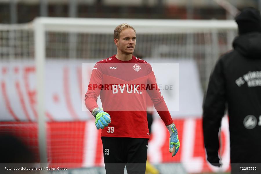 Torwart, Hendrik Bonmann, FLYERALARM Arena, Würzburg, 06.12.2020, DFL, sport, action, Fussball, Deutschland, Dezember 2020, Saison 2020/2021, 2. Bundesliga, SV Sandhausen, FC Würzburger Kickers - Bild-ID: 2285585 Torwart, Hendrik Bonmann, FLYERALARM Arena, Würzburg, 06.12.2020, DFL, sport, action, Fussball, Deutschland, Dezember 2020, Saison 2020/2021, 2. Bundesliga, SV Sandhausen, FC Würzburger Kickers - Bild-ID: 2285585