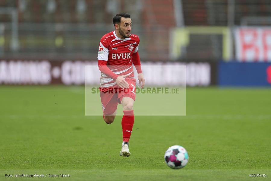 Mitja Lotric, FLYERALARM Arena, Würzburg, 06.12.2020, DFL, sport, action, Fussball, Deutschland, Dezember 2020, Saison 2020/2021, 2. Bundesliga, SV Sandhausen, FC Würzburger Kickers - Bild-ID: 2285612 Mitja Lotric, FLYERALARM Arena, Würzburg, 06.12.2020, DFL, sport, action, Fussball, Deutschland, Dezember 2020, Saison 2020/2021, 2. Bundesliga, SV Sandhausen, FC Würzburger Kickers - Bild-ID: 2285612