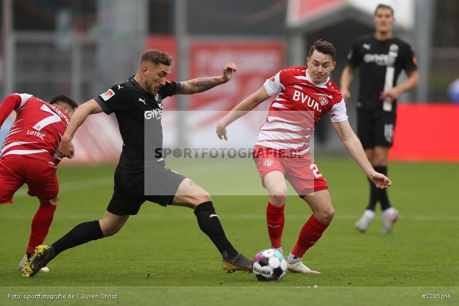 Florian Flecker, Robin Scheu, FLYERALARM Arena, Würzburg, 06.12.2020, DFL, sport, action, Fussball, Deutschland, Dezember 2020, Saison 2020/2021, 2. Bundesliga, SV Sandhausen, FC Würzburger Kickers - Bild-ID: 2285614 Florian Flecker, Robin Scheu, FLYERALARM Arena, Würzburg, 06.12.2020, DFL, sport, action, Fussball, Deutschland, Dezember 2020, Saison 2020/2021, 2. Bundesliga, SV Sandhausen, FC Würzburger Kickers - Bild-ID: 2285614