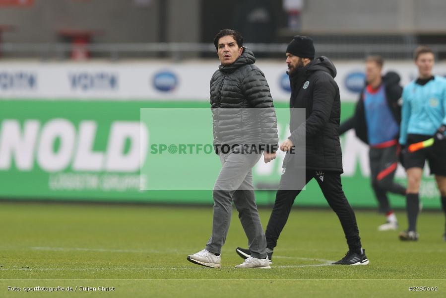 Trainer, Kenan Kocak, Voith-Arena, Heidenheim, 12.12.2020, DFL, sport, action, Fussball, Deutschland, Dezember 2020, Saison 2020/2021, 2. Bundesliga, Hannover 96, 1. FC Heidenheim 1846 - Bild-ID: 2285662 Trainer, Kenan Kocak, Voith-Arena, Heidenheim, 12.12.2020, DFL, sport, action, Fussball, Deutschland, Dezember 2020, Saison 2020/2021, 2. Bundesliga, Hannover 96, 1. FC Heidenheim 1846 - Bild-ID: 2285662