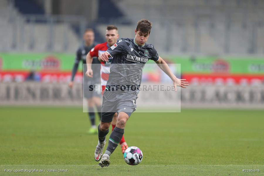 Jaka Bijol, Voith-Arena, Heidenheim, 12.12.2020, DFL, sport, action, Fussball, Deutschland, Dezember 2020, Saison 2020/2021, 2. Bundesliga, Hannover 96, 1. FC Heidenheim 1846 - Bild-ID: 2285678 Jaka Bijol, Voith-Arena, Heidenheim, 12.12.2020, DFL, sport, action, Fussball, Deutschland, Dezember 2020, Saison 2020/2021, 2. Bundesliga, Hannover 96, 1. FC Heidenheim 1846 - Bild-ID: 2285678