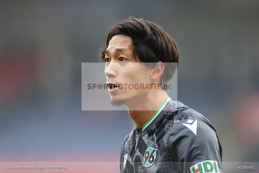 Sei Muroya, Voith-Arena, Heidenheim, 12.12.2020, DFL, sport, action, Fussball, Deutschland, Dezember 2020, Saison 2020/2021, 2. Bundesliga, Hannover 96, 1. FC Heidenheim 1846 - Bild-ID: 2285692 Sei Muroya, Voith-Arena, Heidenheim, 12.12.2020, DFL, sport, action, Fussball, Deutschland, Dezember 2020, Saison 2020/2021, 2. Bundesliga, Hannover 96, 1. FC Heidenheim 1846 - Bild-ID: 2285692