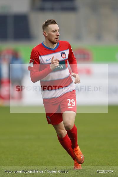 Tobias Mohr, Voith-Arena, Heidenheim, 12.12.2020, DFL, sport, action, Fussball, Deutschland, Dezember 2020, Saison 2020/2021, 2. Bundesliga, Hannover 96, 1. FC Heidenheim 1846 - Bild-ID: 2285739 Tobias Mohr, Voith-Arena, Heidenheim, 12.12.2020, DFL, sport, action, Fussball, Deutschland, Dezember 2020, Saison 2020/2021, 2. Bundesliga, Hannover 96, 1. FC Heidenheim 1846 - Bild-ID: 2285739