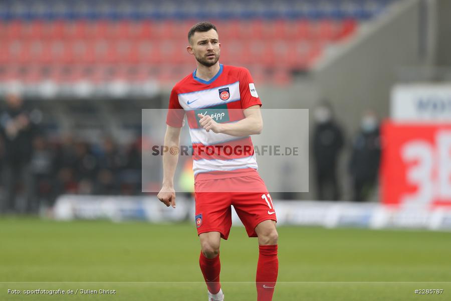 Denis Thomalla, Voith-Arena, Heidenheim, 12.12.2020, DFL, sport, action, Fussball, Deutschland, Dezember 2020, Saison 2020/2021, 2. Bundesliga, Hannover 96, 1. FC Heidenheim 1846 - Bild-ID: 2285787