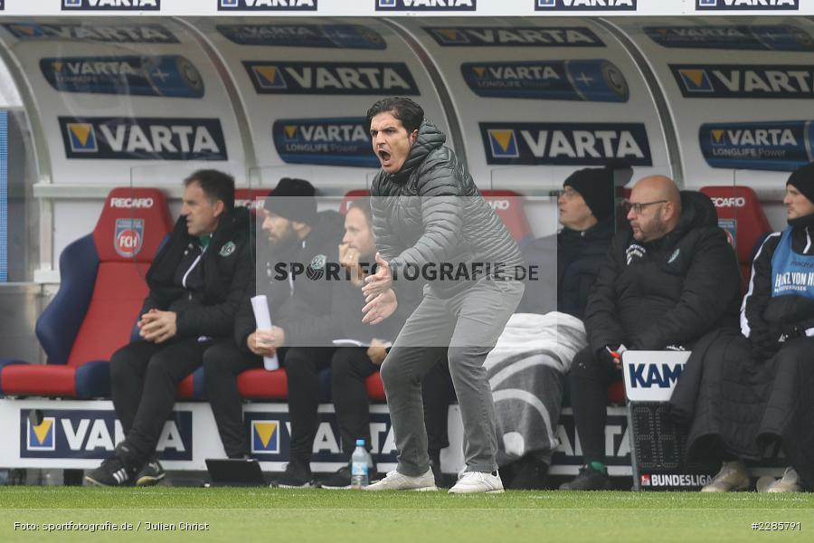 Kenan Kocak, Voith-Arena, Heidenheim, 12.12.2020, DFL, sport, action, Fussball, Deutschland, Dezember 2020, Saison 2020/2021, 2. Bundesliga, Hannover 96, 1. FC Heidenheim 1846 - Bild-ID: 2285791 Kenan Kocak, Voith-Arena, Heidenheim, 12.12.2020, DFL, sport, action, Fussball, Deutschland, Dezember 2020, Saison 2020/2021, 2. Bundesliga, Hannover 96, 1. FC Heidenheim 1846 - Bild-ID: 2285791
