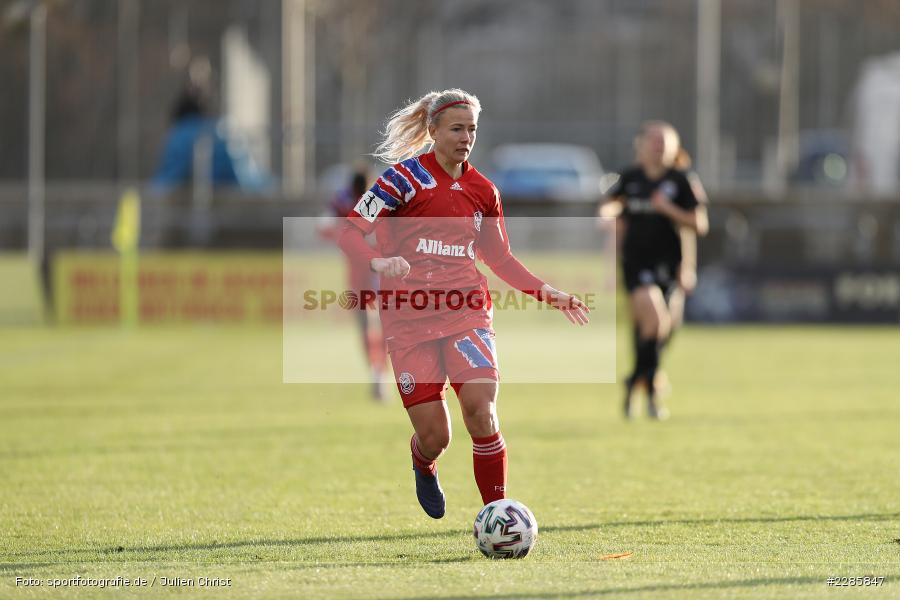 Hanna Glas, Stadion am Brentanobad, Frankfurt, 13.12.2020, DFL, sport, action, Fussball, Deutschland, Dezember 2020, Saison 2020/2021, Frauen-Bundesliga, FFBL, FLYERALARM Frauen-Bundesliga, FC Bayern München, Eintracht Frankfurt - Bild-ID: 2285847